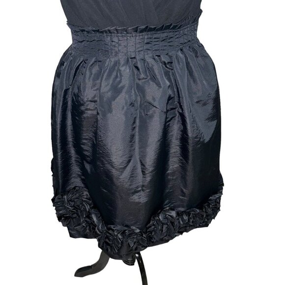 Max and Cleo Women's Size 4 Fit & Flare Cocktail Dress Sleeveless w. Applique - Picture 3 of 10